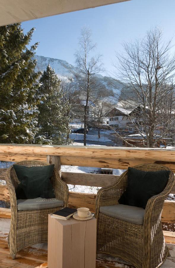 Mountain Lodge Oberjoch, Bad Hindelang - Moderne Premium Wellness Apartments Im Ski- Und Wandergebiet Allgau Auf 1200M, Family Owned, 2 Apartments Mit Privat Sauna Ngoại thất bức ảnh